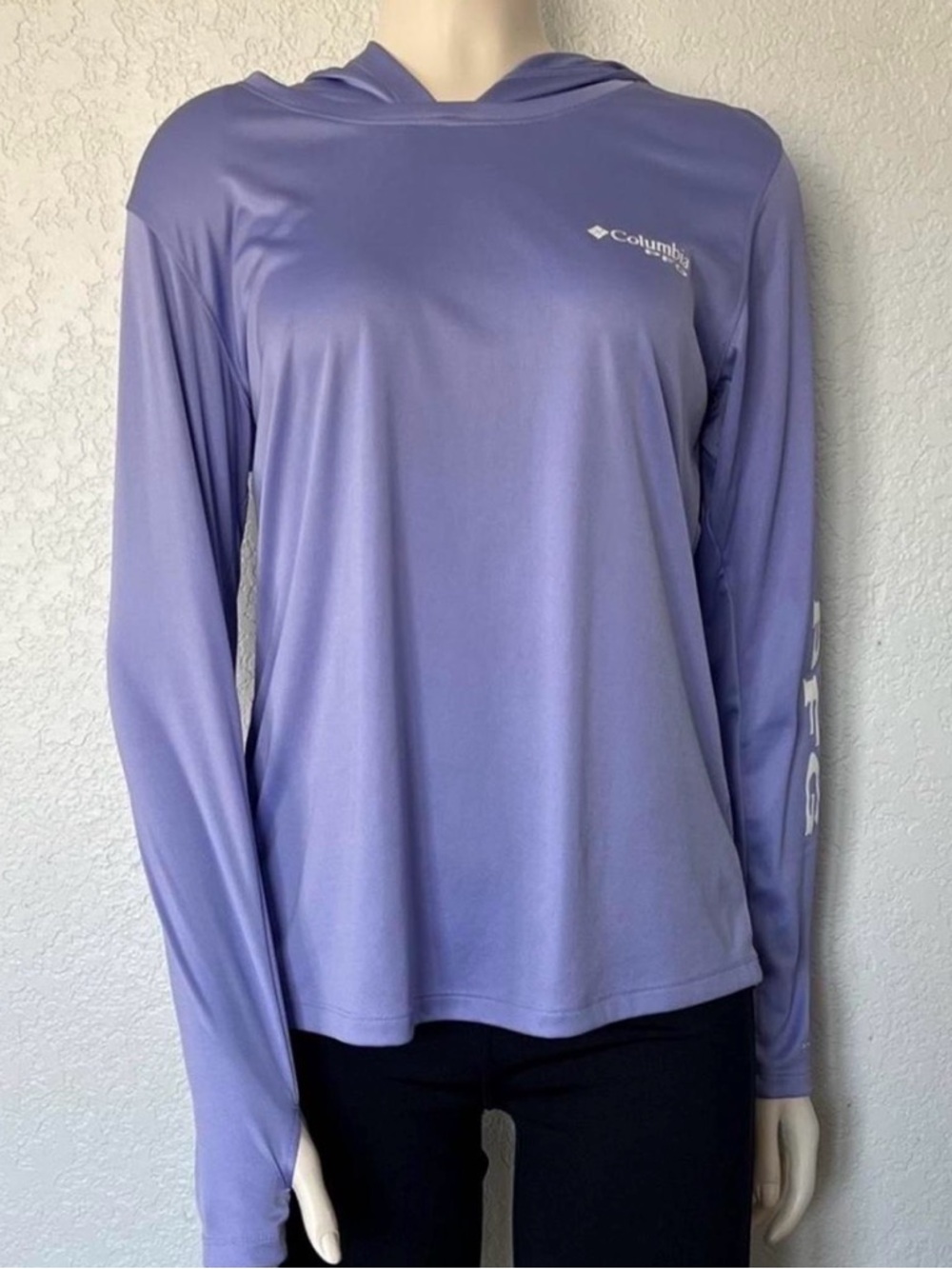 Columbia Women's Lightweight Hooded Long-Sleeve Top - Lavender Purple